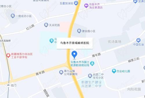 烏魯木齊普瑞眼科醫(yī)院地址